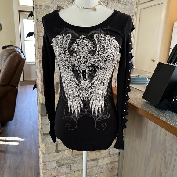 Guess Metallic Knit Sweater - Picture 6 of 6